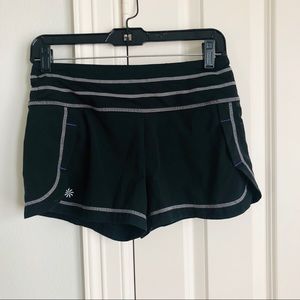 Athleta black running shorts